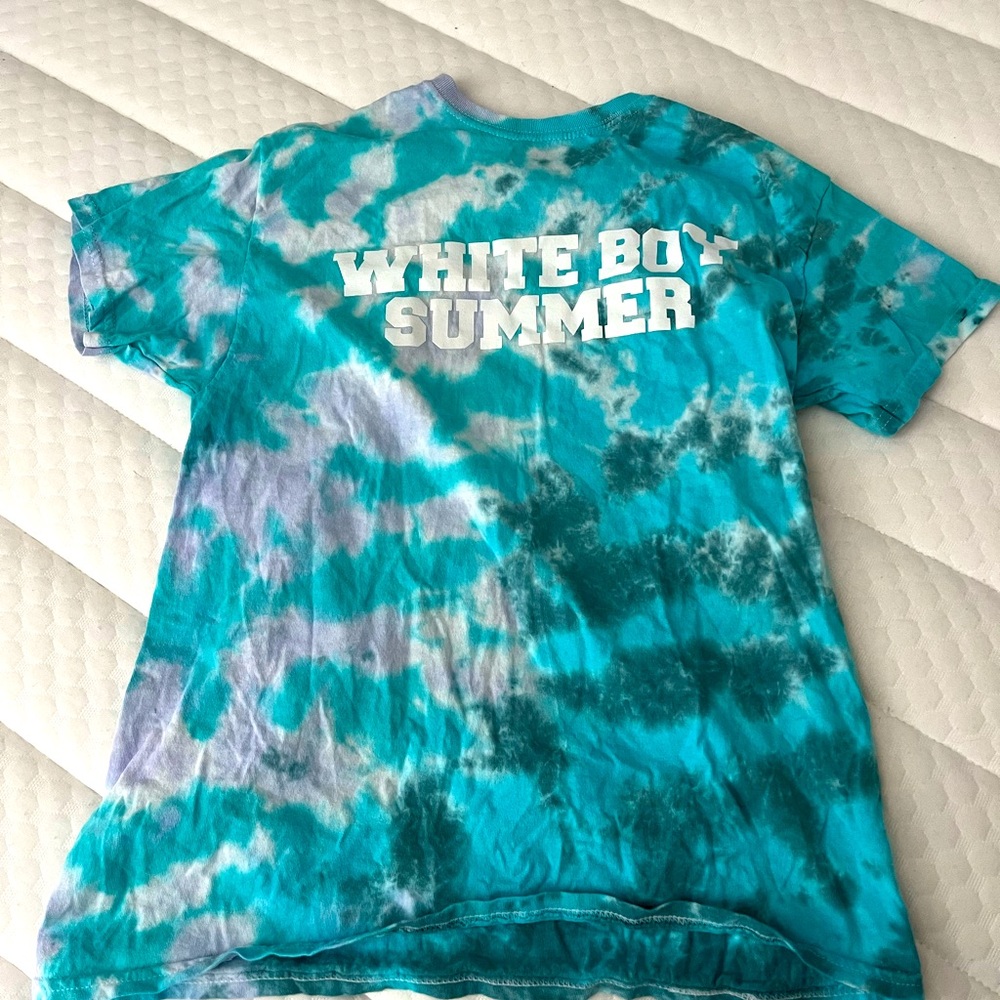 White Boy Summer the dye t-shirt